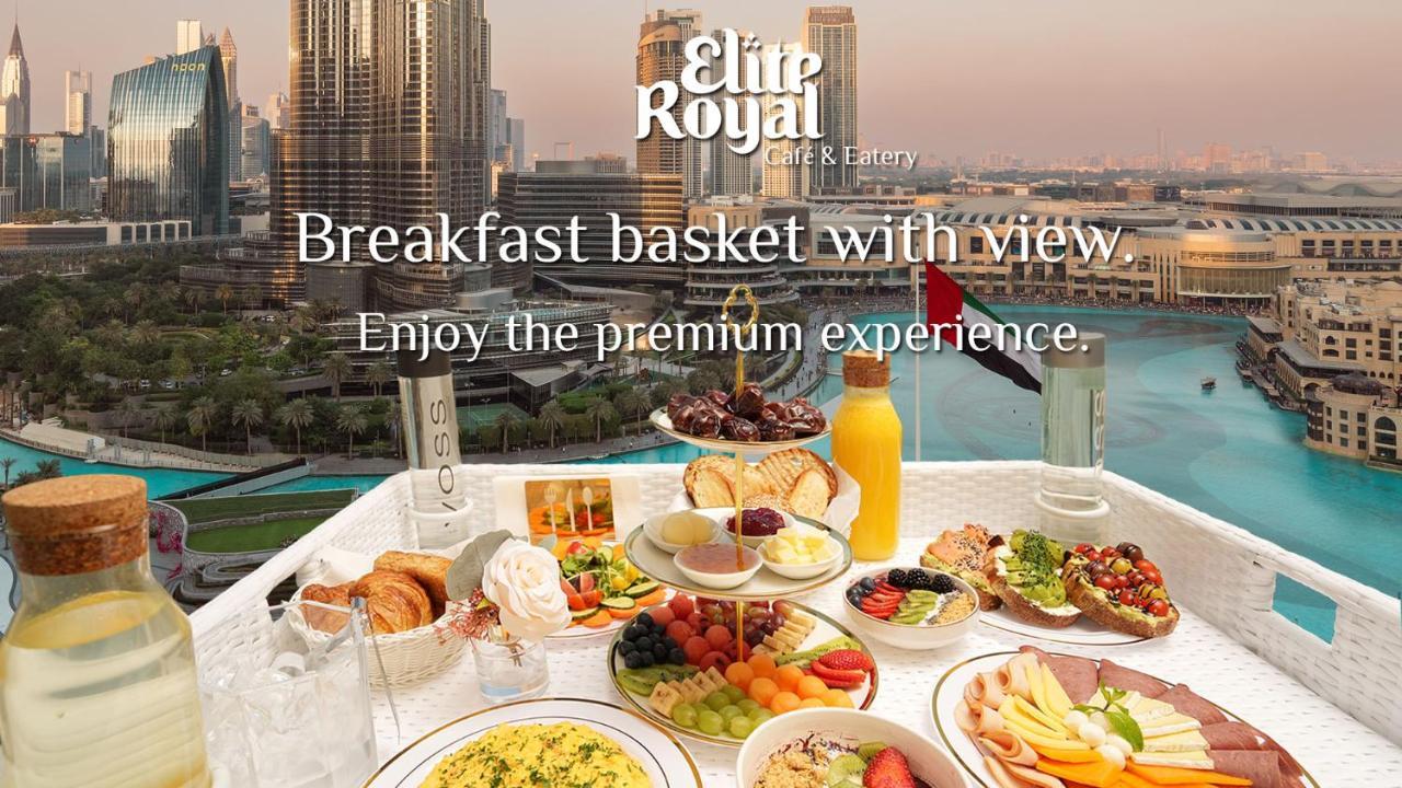 Elite Royal Apartment - Full Burj Khalifa & Fountain View - Palace ดูไบ ภายนอก รูปภาพ