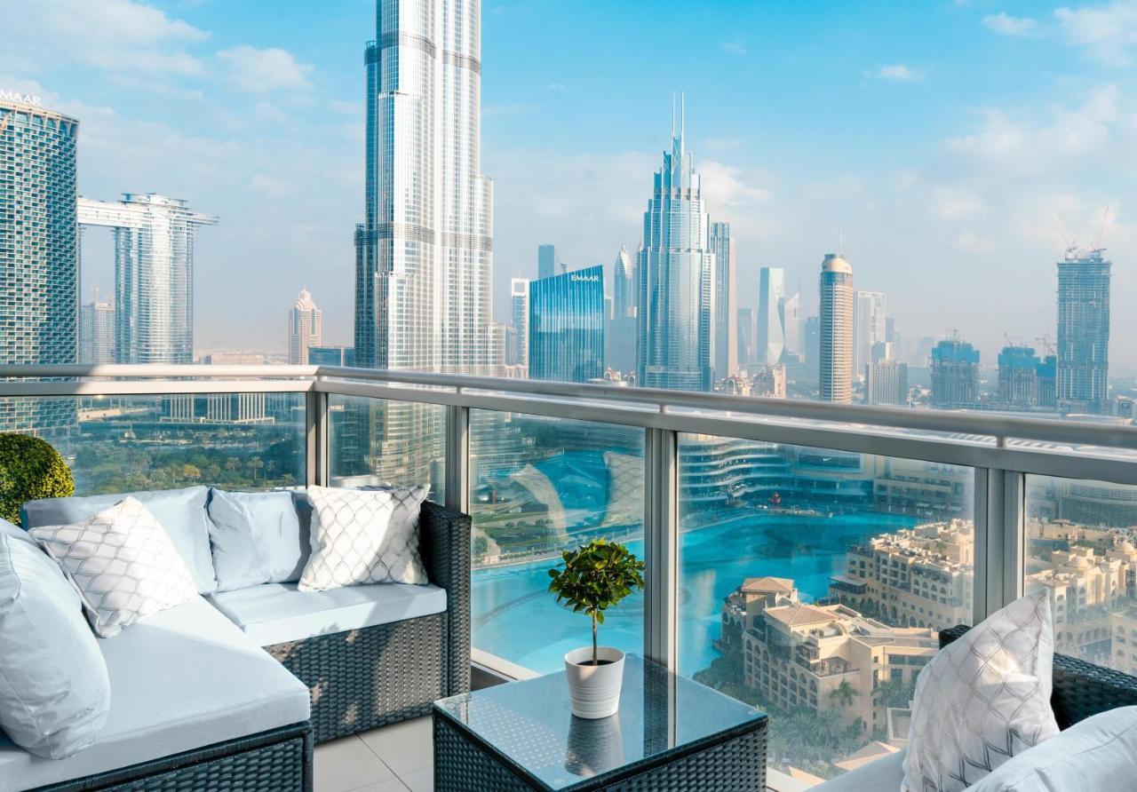 Elite Royal Apartment - Full Burj Khalifa & Fountain View - Palace ดูไบ ภายนอก รูปภาพ